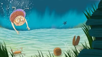 Gramma underwater